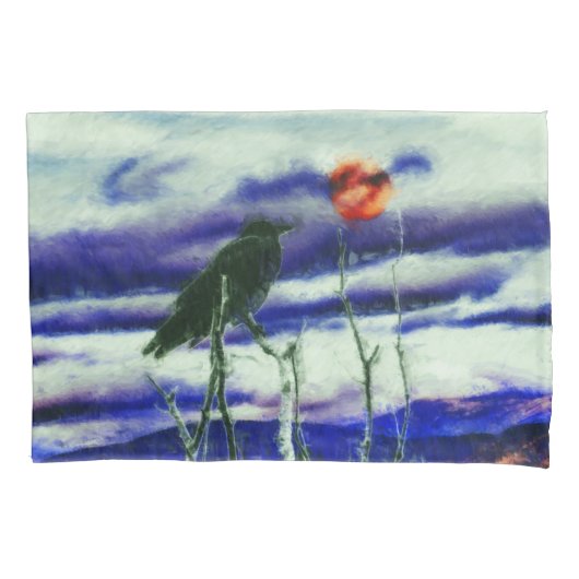 秋の夜 枕カバー (正面)