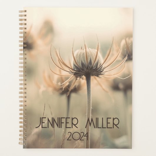 秋の夢のような自然 プランナー手帳 (正面)