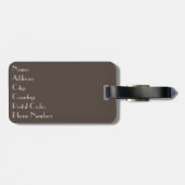 秋の夢のような自然 ラゲッジタグ (裏面横)