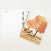 秋の夢のキーパー、ロマンチックな詩的な秋 プランナー手帳 (ディスプレー)