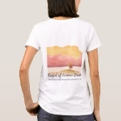 秋の夢の守り | 秋カスタムギフト Tシャツ (裏面)