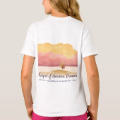 秋の夢の守り | 秋カスタムギフト Tシャツ (裏面)