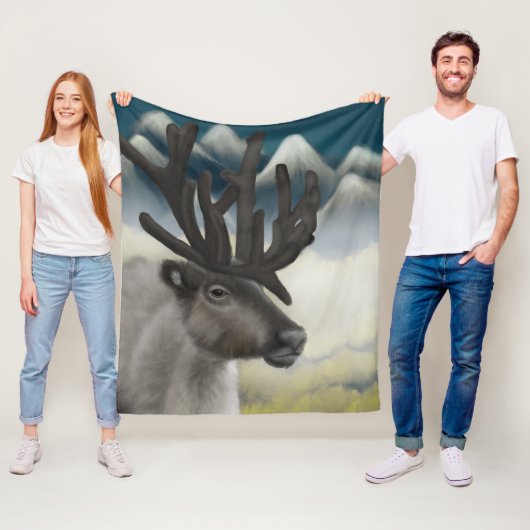 秋の夢想威厳のある者 フリースブランケット (インサイチュ)