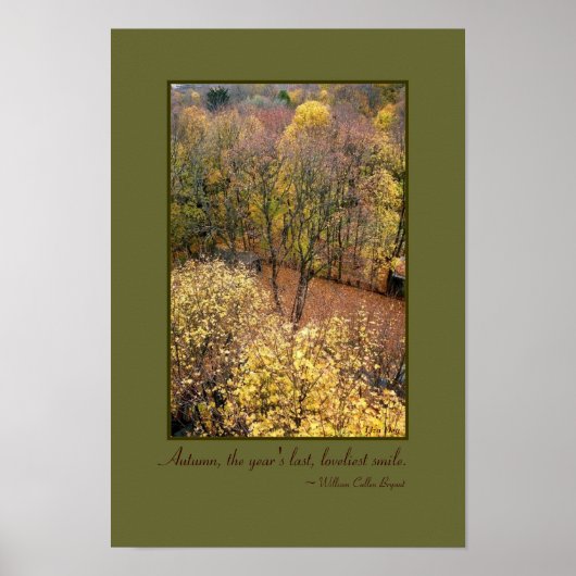 「秋の夢」の引用ポスター ポスター (正面)