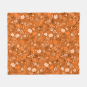 秋の夢 フリースブランケット (正面(横))