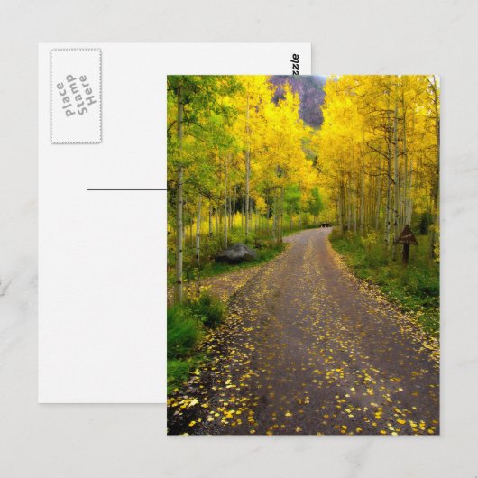 秋の夢 ポストカード (正面/裏面)