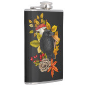 秋の大烏 フラスク (右)