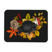 秋の大烏 マグネット (横)