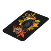 秋の大烏 マグネット (左側)