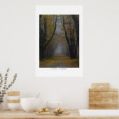 秋の大聖堂 ポスター (キッチン)