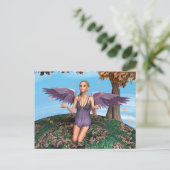 秋の天使 ポストカード (スタンド正面)