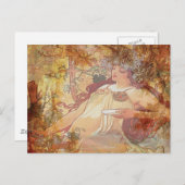 秋の天使 ポストカード (正面/裏面)