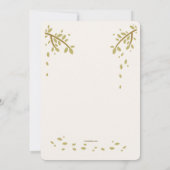 秋の天恵の招待状 招待状 (裏面)