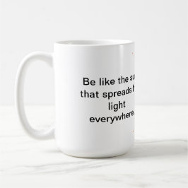 秋の太陽の光 コーヒーマグカップ