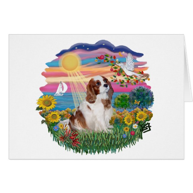 秋の太陽 – ブレンハイムカバリエ (正面横)