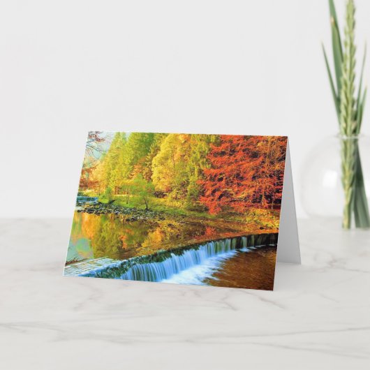 秋の奇跡 カード (正面)