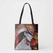 秋の女性トートバッグ トートバッグ (正面)