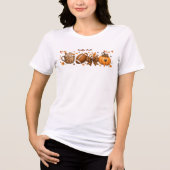 秋の女性用Tシャツ トライブレンドTシャツ (正面)