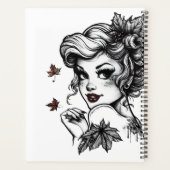 秋の女王 プランナー手帳 (裏面)