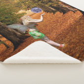 秋の妖精の国 シェルパブランケット (3/4)