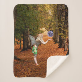 秋の妖精の国 シェルパブランケット