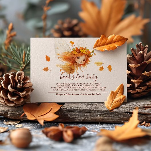 秋の妖精の森 エンクロージャーカード