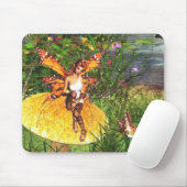 秋の妖精のmousepadの期待 マウスパッド (マウス)