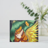 秋の妖精はがき ポストカード (スタンド正面)