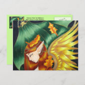 秋の妖精はがき ポストカード (正面/裏面)