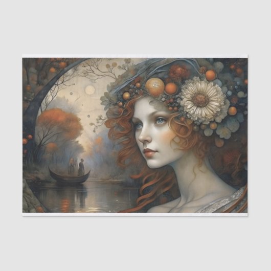 秋の妖精クイーンリバーファンタジーデクページ 薄葉紙 (正面)