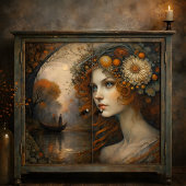 秋の妖精クイーンリバーファンタジーデクページ 薄葉紙