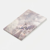 秋の妖精ヴァンパイアのゴシック美術のハート ポストイット (アングル)