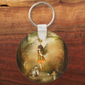 秋の妖精 キーホルダー (正面)