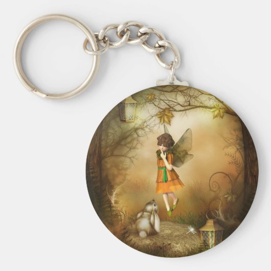 秋の妖精 キーホルダー (正面)