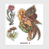 秋の妖精 シール (シート)