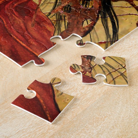 秋の妖精 ジグソーパズル (側面)