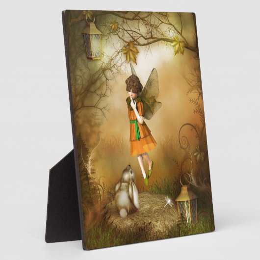 秋の妖精 フォトプラーク (側面)