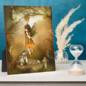 秋の妖精 フォトプラーク (側面)