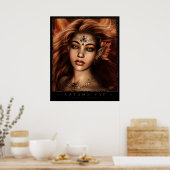 秋の妖精 ポスター (キッチン)