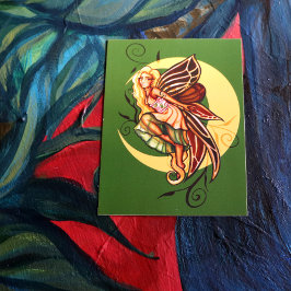 秋の妖精 ポストカード