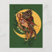 秋の妖精 ポストカード (正面)
