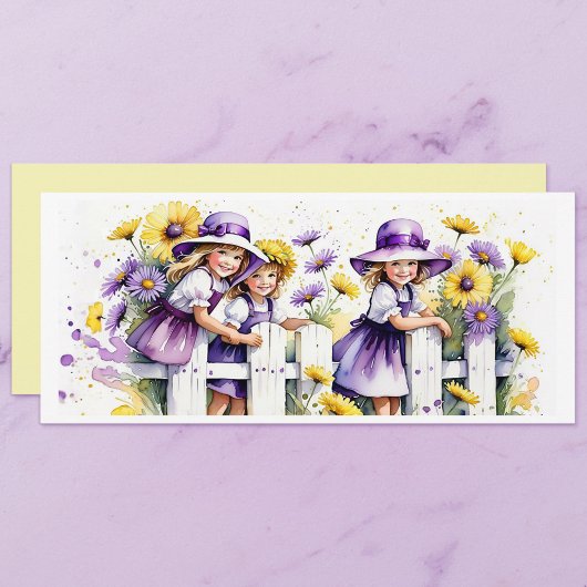 秋の娘書 カード