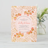 秋の婚約の招待状 招待状 (スタンド正面)