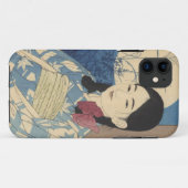 秋の子どもと満月 Case-Mate iPhoneケース (裏面(横))