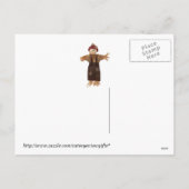 秋の子ネコ – ハロウィンキャットカード シーズンポストカード (裏面)