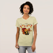 秋の季節のギフト Tシャツ (正面フル)