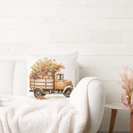 秋の季節のトラック クッション (ソファ)