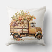 秋の季節のトラック クッション (正面)