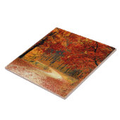 秋の季節の色 タイル (側面)