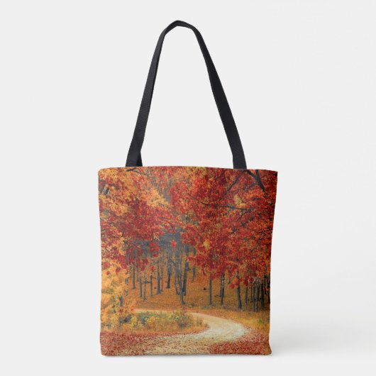 秋の季節の色 トートバッグ (裏面)